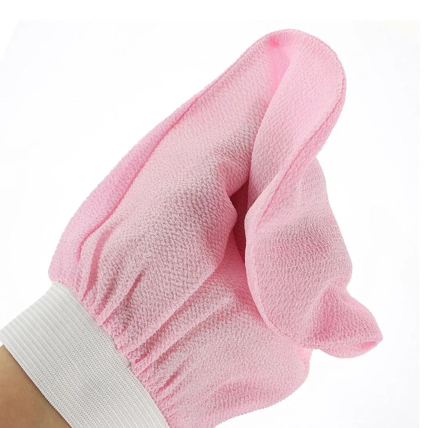 Exfoliating Gloves Dead Skin Remover – Moroccan Exfoliating Gloves – Exfoliating Massage Mitt Back Scrubber Glove