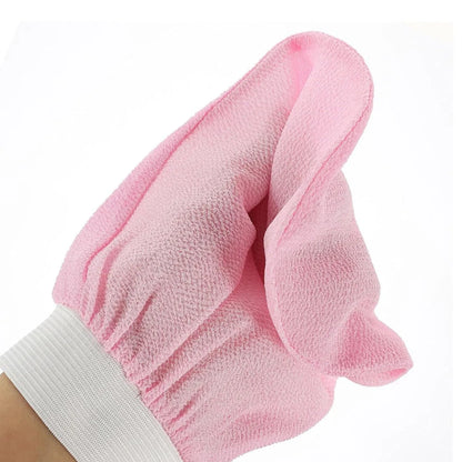 Exfoliating Gloves Dead Skin Remover – Moroccan Exfoliating Gloves – Exfoliating Massage Mitt Back Scrubber Glove