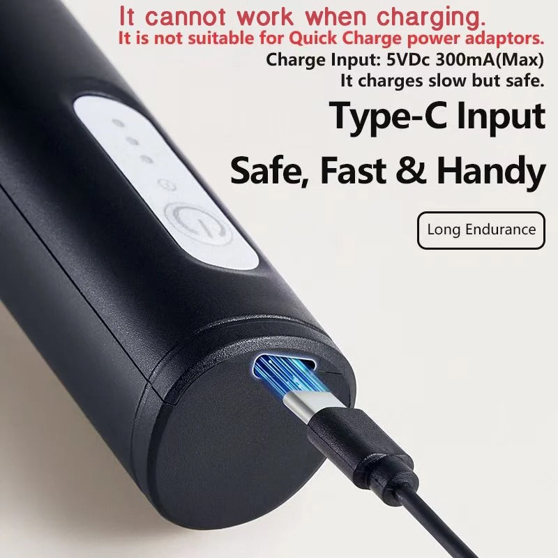 2 In 1 Electric Coffee Frother + Egg Beater Wireless Type-C Charging 3 Speeds Small Handheld Foam Maker Milk Whisk Cooking Tools